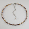 brown bead choker