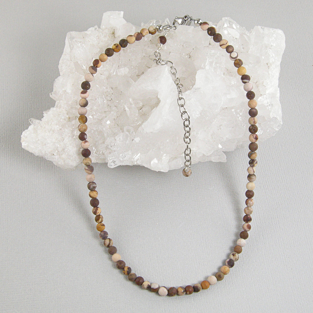 brown necklace