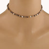 brown bead choker