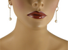 pearl dangle earrings
