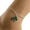 shamrock anklet