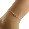 shamrock anklet