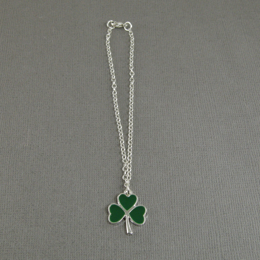 shamrock anklet