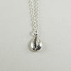 sterling silver cowrie shell anklet