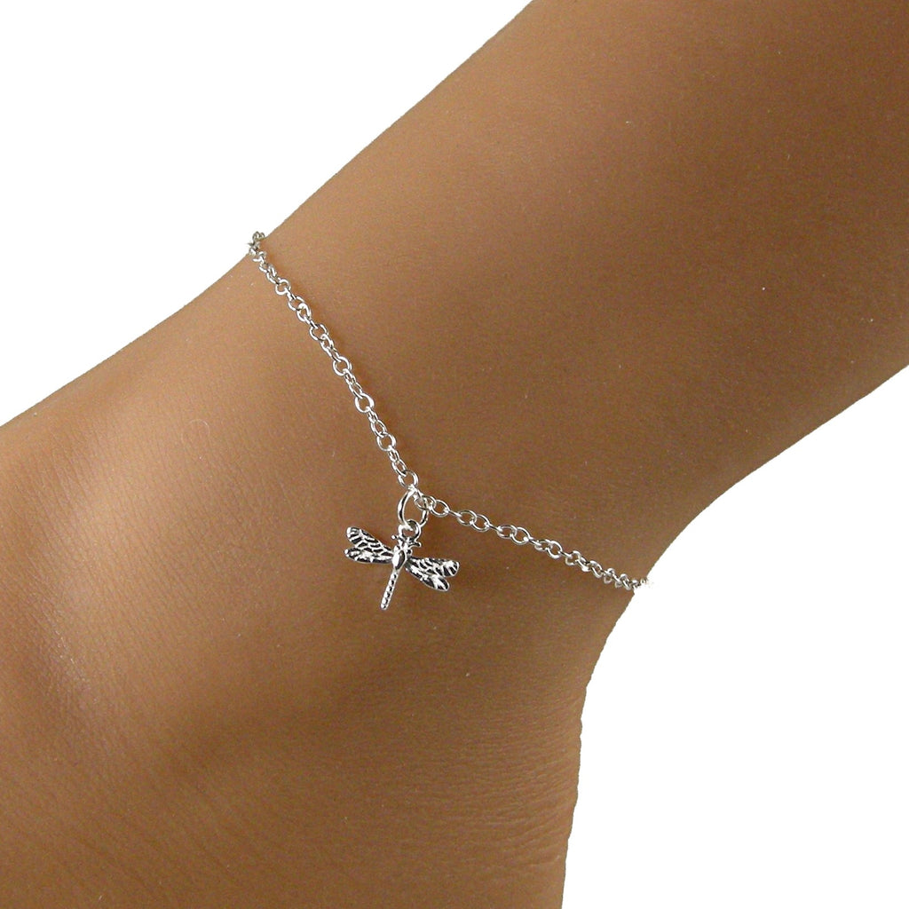 Dragonfly anklet deals