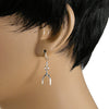 sterling silver wishbone earrings