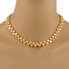 yellow pearl necklace